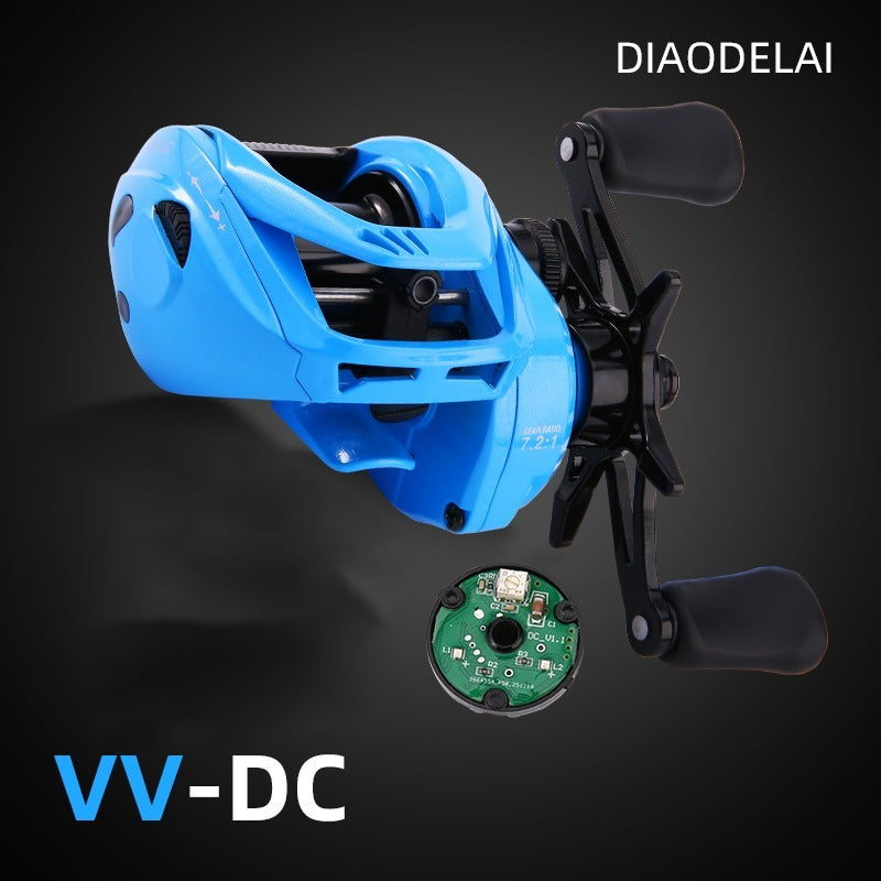 VV-DC Baitcasting Reel | DC Adaptive Brake, 7075 Aerospace Aluminium Gear, Ceramic Outlet, 7.2:1, Left/Right Hand