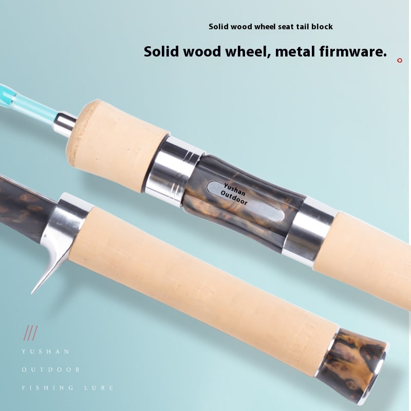 YUSHAN OUTDOOR Flower Stream PLUS 3-Section Travel Lure Rod
