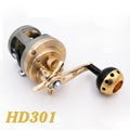 ABRE HD300/HD301 Slow Jigging Drum Reel | 10BB Magnetic Brake, Aluminium Arm, Ceramic Guide, Left/Right Hand