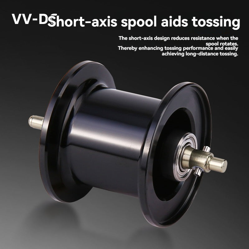 VV-DC Baitcasting Reel | DC Adaptive Brake, 7075 Aerospace Aluminium Gear, Ceramic Outlet, 7.2:1, Left/Right Hand