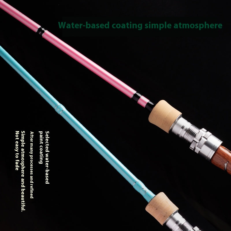 YUSHAN OUTDOOR Flower Stream MAX 762L Lure Rod | 2-Section Travel Fishing Rod