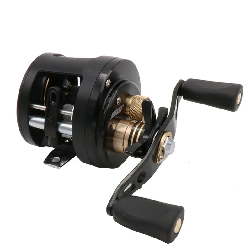 Haibao  GK400/GK401 Round Baitcasting Reel | Full Metal Frame, Magnetic Brake, 9+1SS BB, 13kg Drag, Left/Right Hand