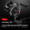 KEDI Black Cry DC Baitcasting Reel | DC Intelligent Brake, Brass Gears, 5th-Gen Drag Alarm, Left/Right Hand