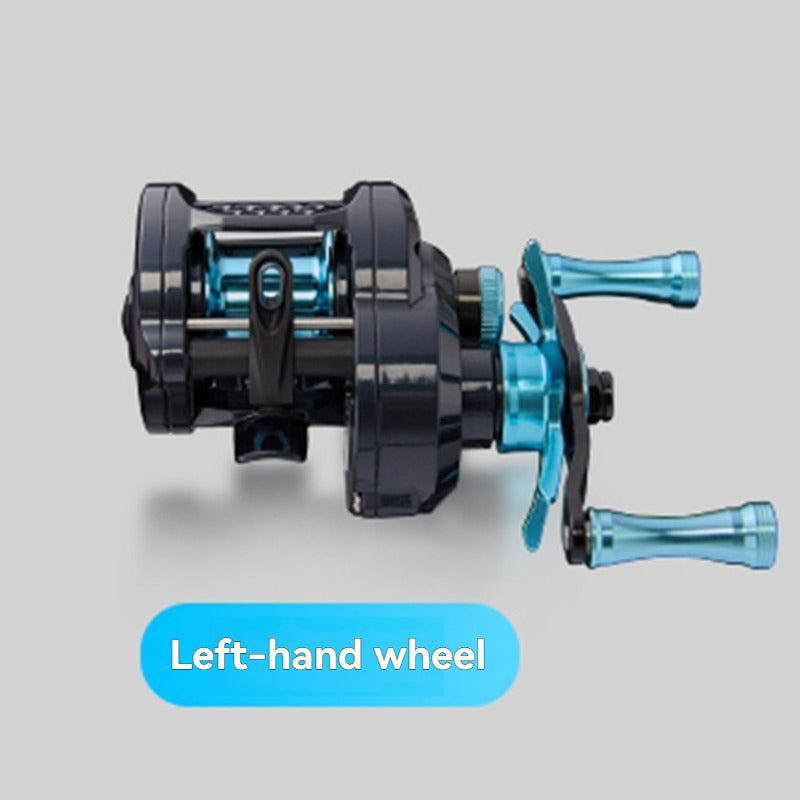 LUFEI-DC Baitcasting Reel | Hall Sensor True DC Chip, 162g, 16g Spool, Aerospace Aluminium Gear, LED + Buzzer, Left/Right Hand