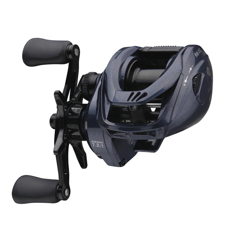 RM-DC Baitcasting Reel | MR-DC Intelligent Electronic Brake, 176g, 16.7g Spool, 3-Mode LED, Left/Right Hand