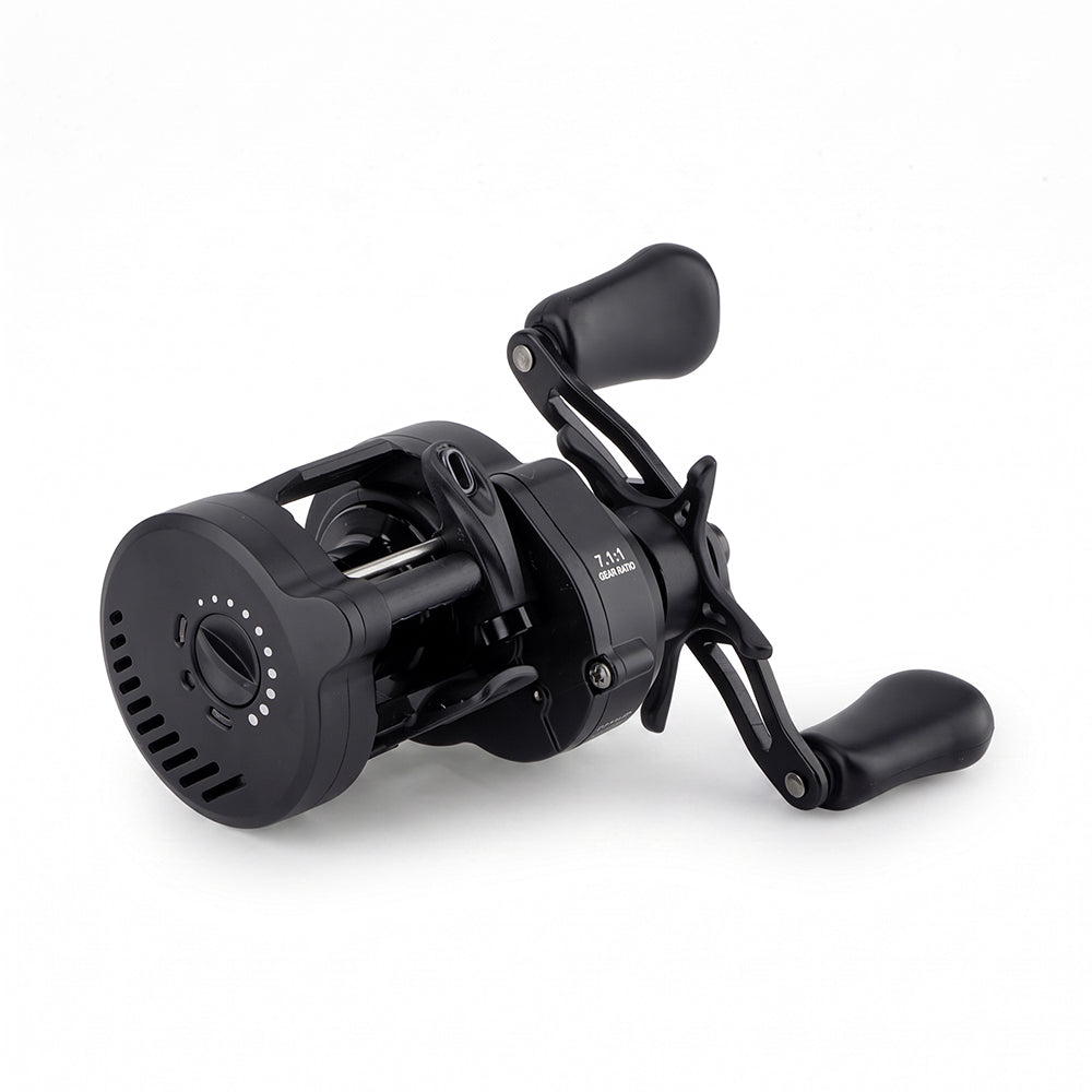 N3 DC Electronic Brake Baitcasting Reel | SDC Smart Brake, 5+1 BB, 7.1:1, 185g, Drag Clicker, Left/Right Hand