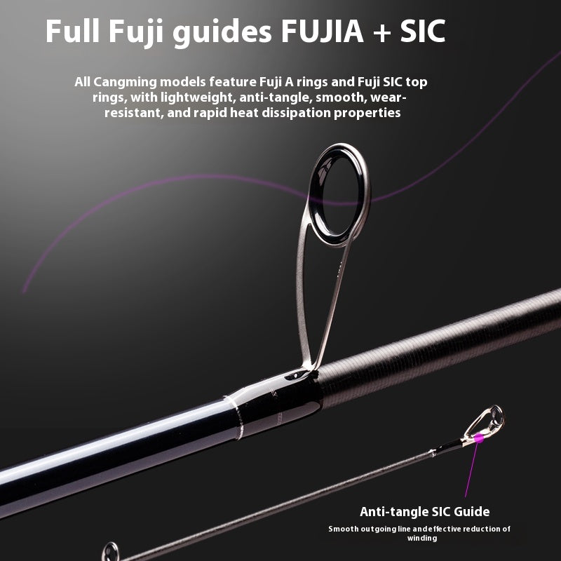 YUSHAN OUTDOOR CANGMING Series Long-Casting Lure Rod | Spinning & Casting | M/M+/MH/MH+