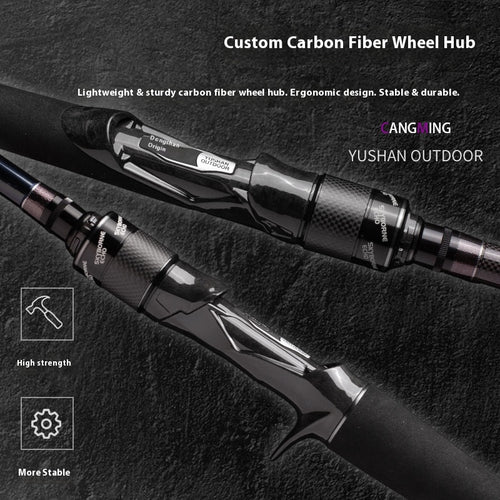 YUSHAN OUTDOOR CANGMING Series Long-Casting Lure Rod | Spinning & Casting | M/M+/MH/MH+